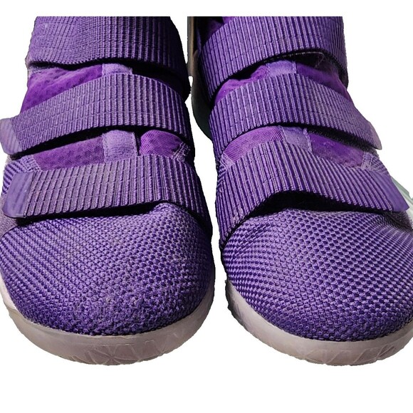 Nike LeBron Soldier XI Purple Size 15 Sneakers - Picture 3 of 7